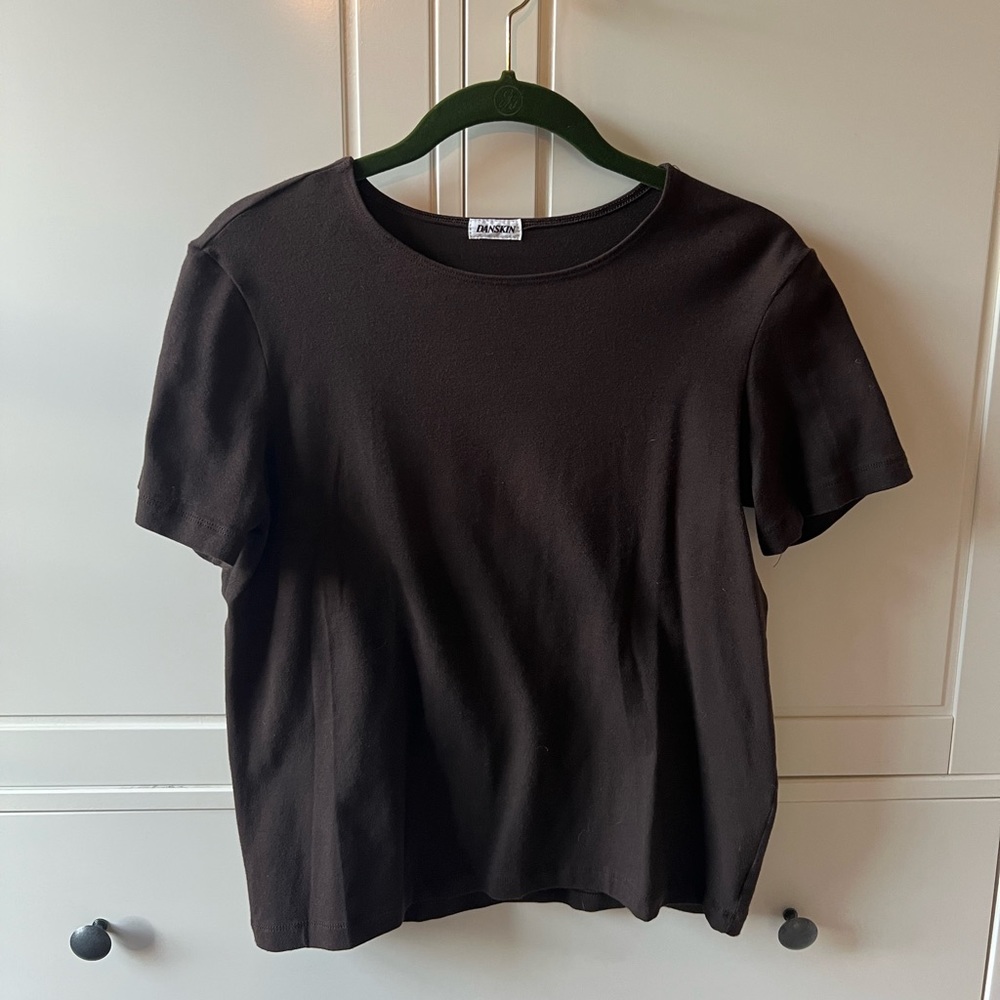 Vintage Brown T-Shirt Danskin